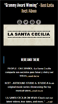 Mobile Screenshot of lasantacecilia.com